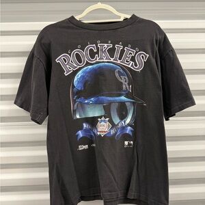 Vintage Colorado Rockies Shirt MLB by Salem